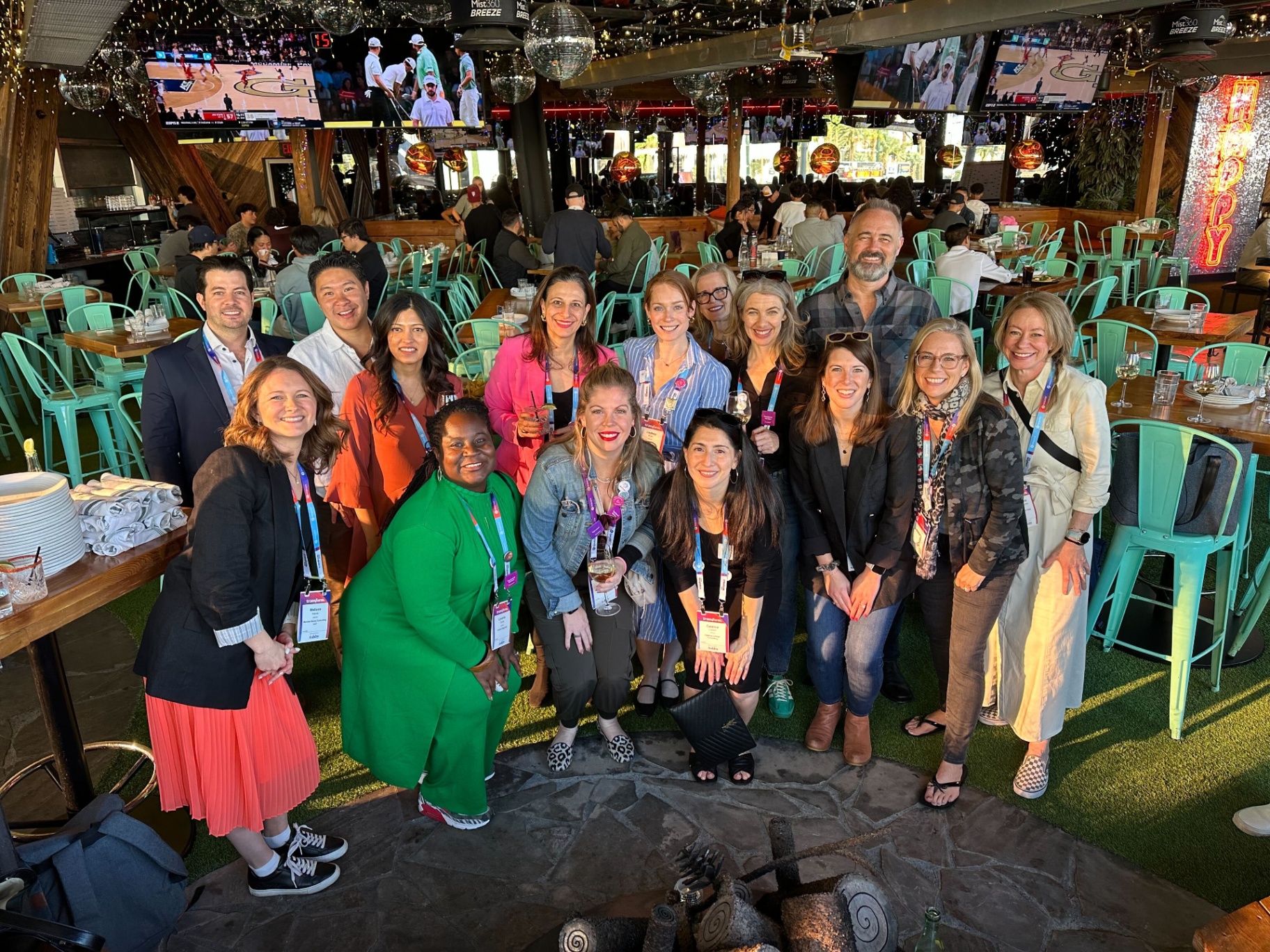 FPP crew gathered at an industry conference