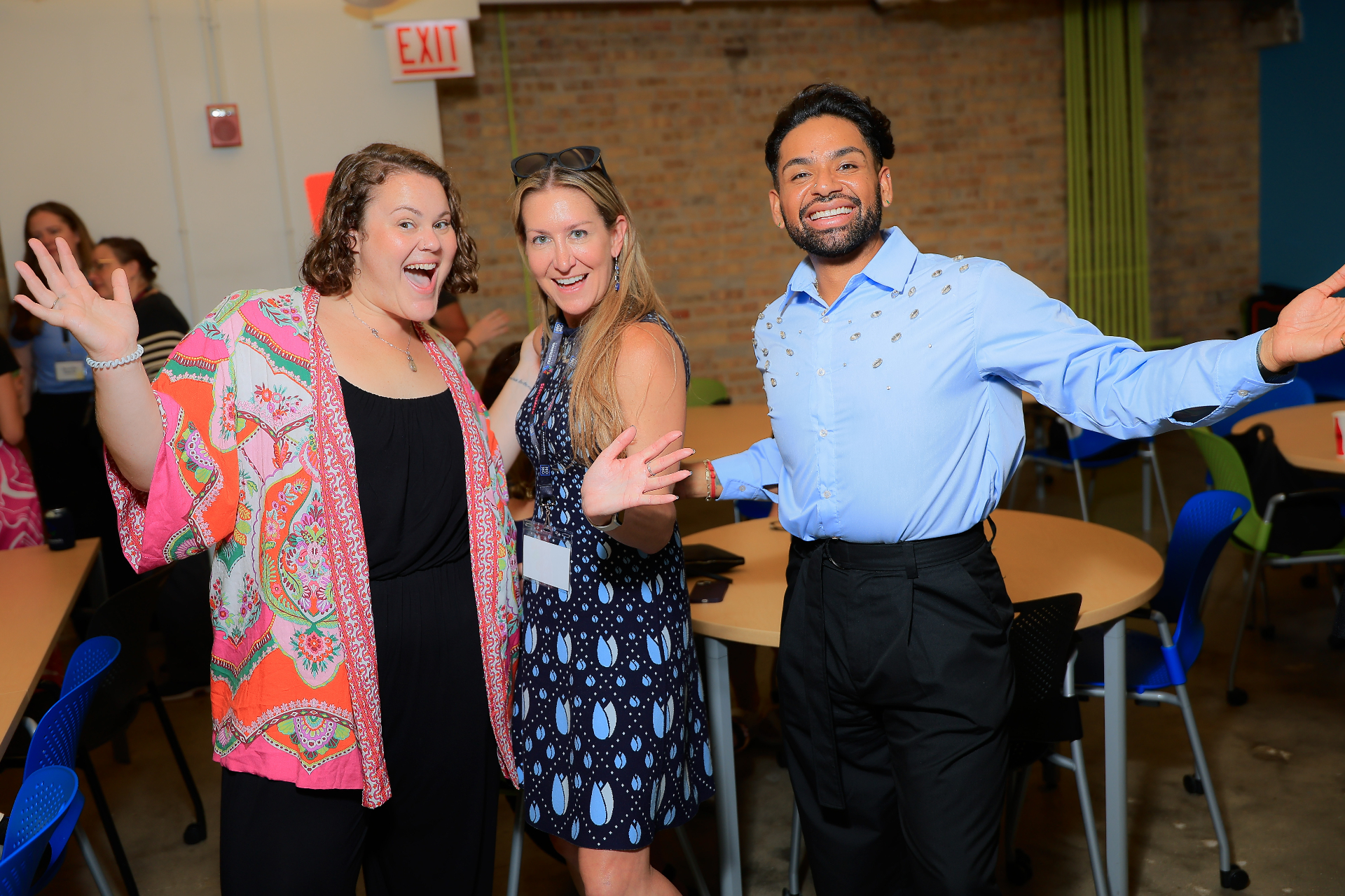 Members celebrating together at #FPPIRL